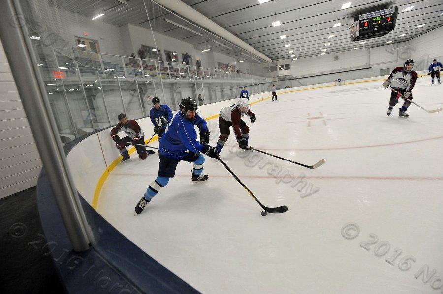 Wheaton College Men\'s Ice Hockey vs Middlesex Community College. - Photo By: KEITH NORDSTROM